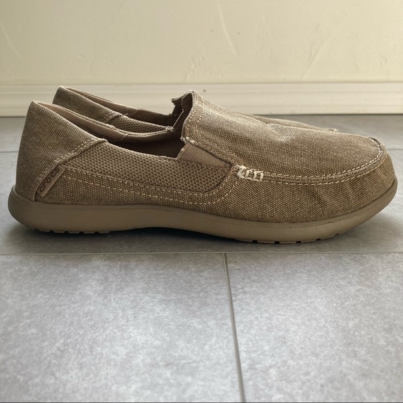 MEN’S CROCS Santa Cruz Slip - On Loafers, Size 8 - Picture 5 of 11